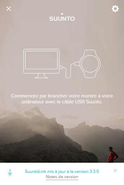 Suuntolink Connecter l'ordinateur