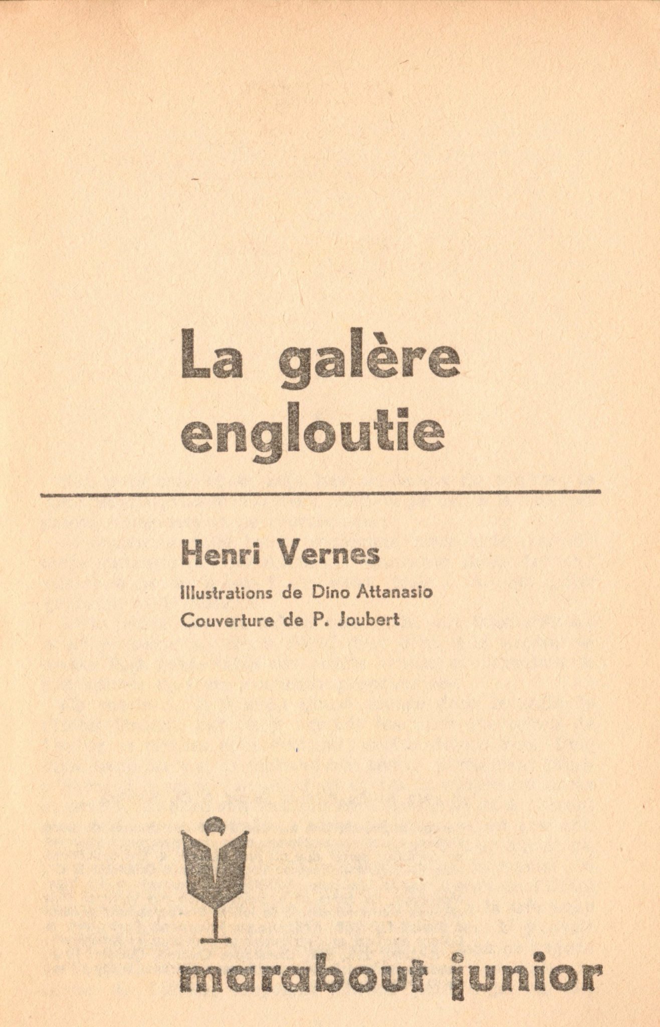 Bob Morane, la galère engloutie par Henri Vernes